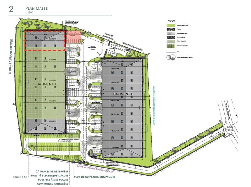 Entrepôt - 1 504 m²