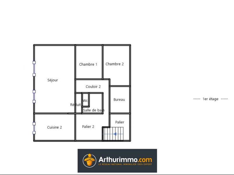 Immeuble - 315 m² - 13 pièces