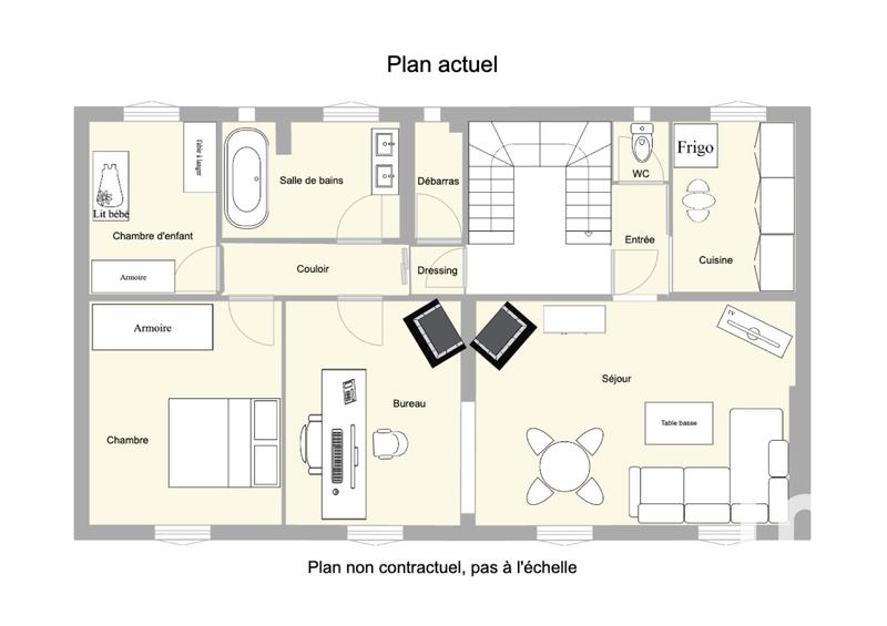 Appartement - 76 m² - 4 pièces