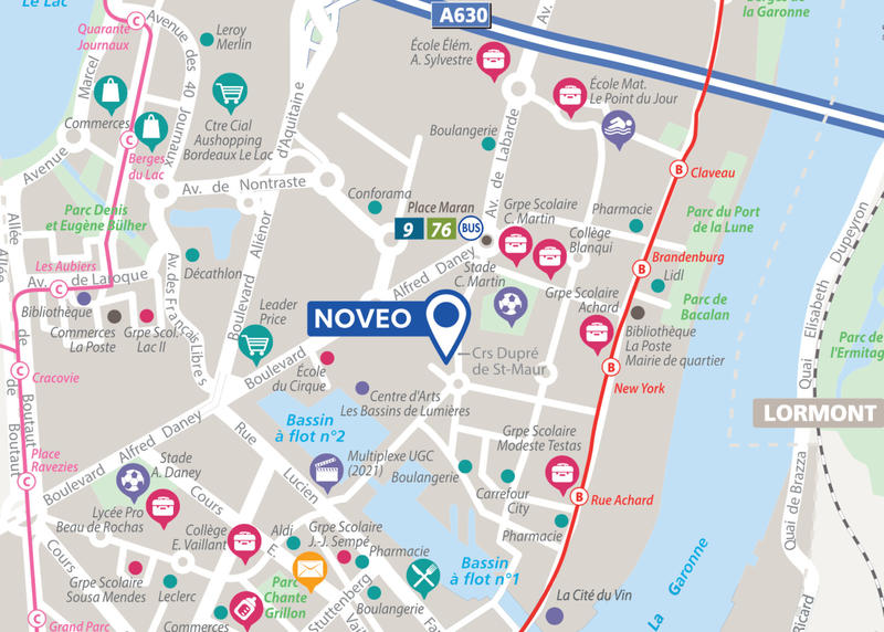 Appartement - 50 m² - 2 pièces