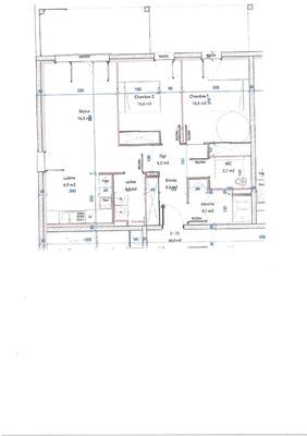 Appartement - 67 m² - 3 pièces