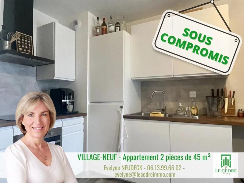 Appartement - 46 m² - 2 pièces