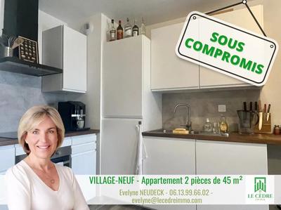 Appartement - 46 m² - 2 pièces