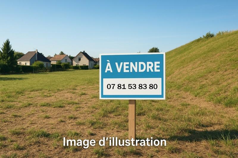 Terrain constructible - 1 287 m²