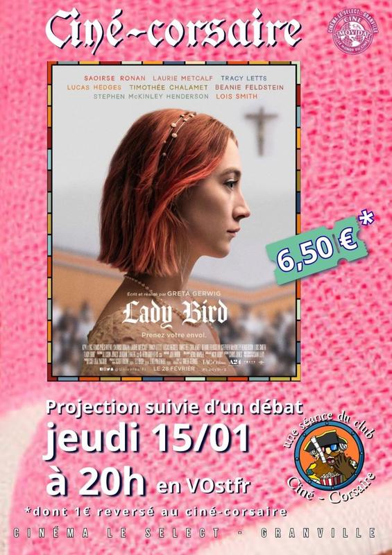 Diffusion du film Lady Bird