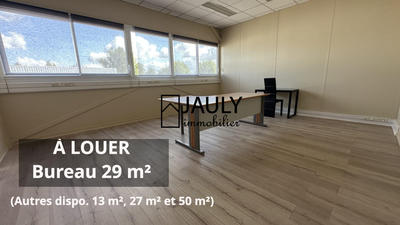 Bureau - 29 m² - 1 pièce