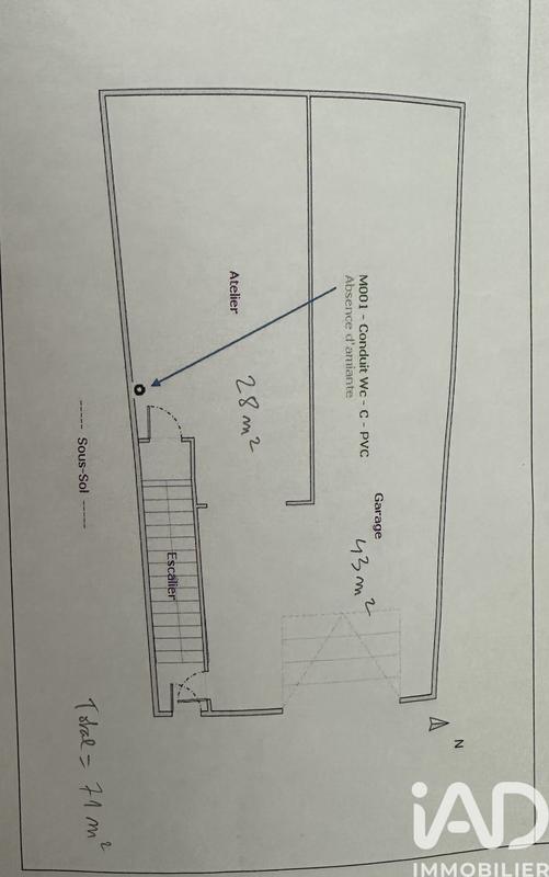 Maison de ville - 140 m² - 5 pièces