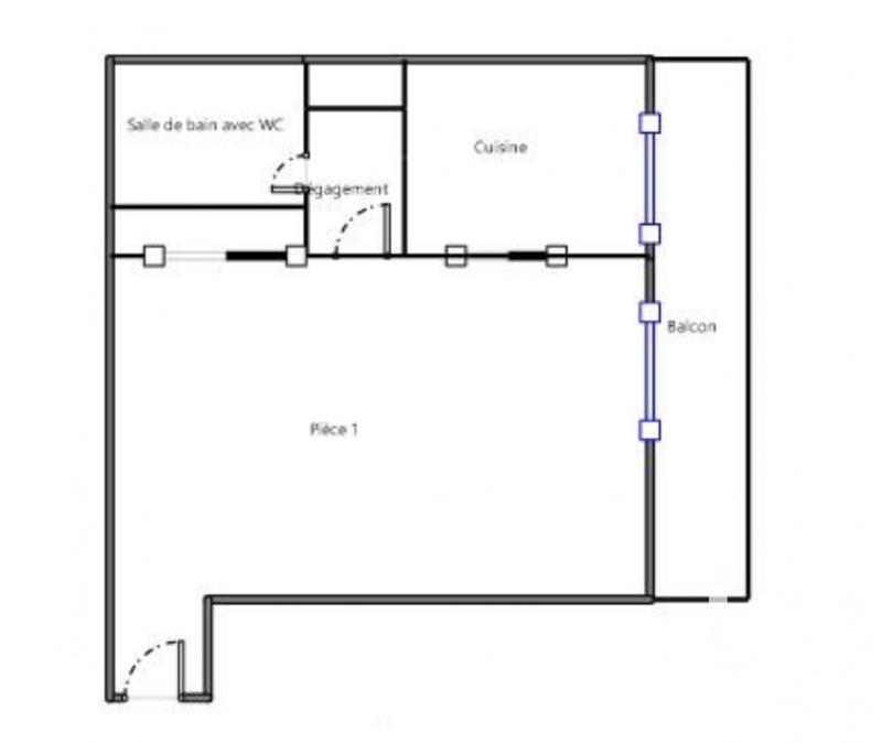 Appartement - 29 m² - 1 pièce