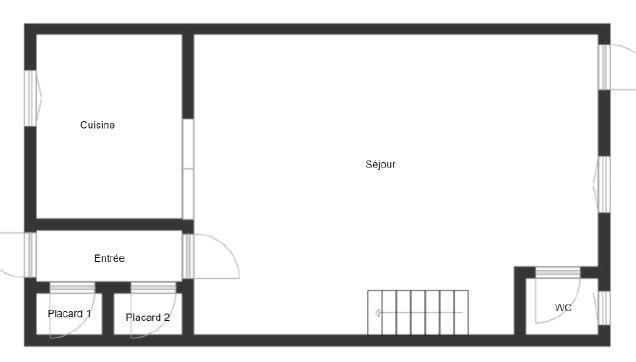 Maison - 71 m² - 3 pièces