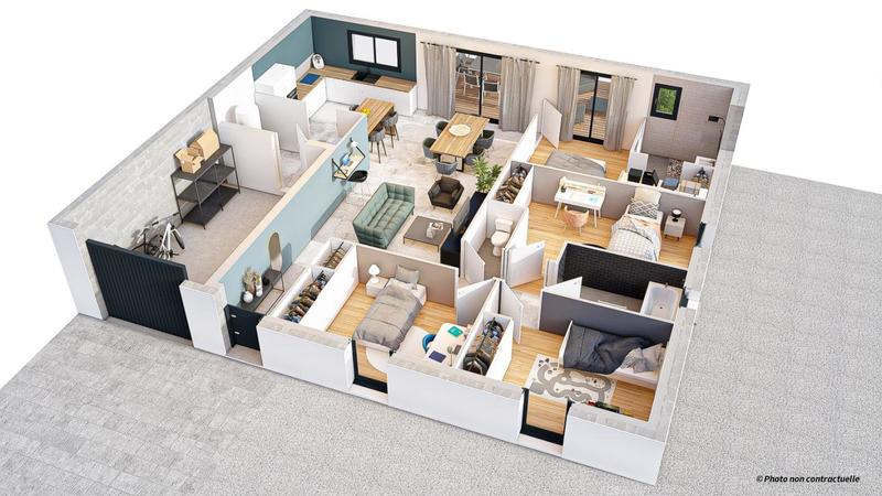 Maison - 108 m² - 6 pièces