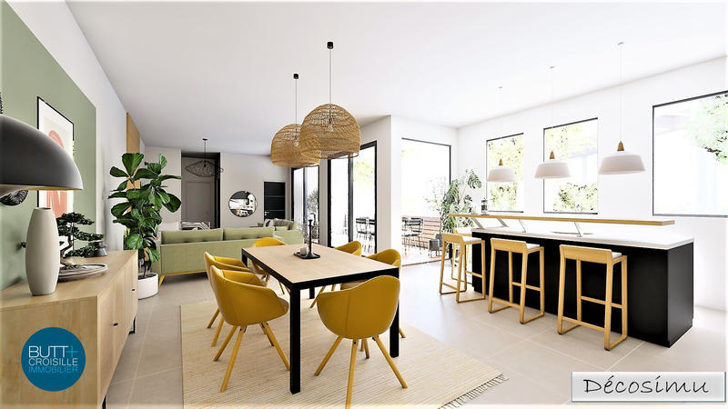 Appartement - 120 m² - 5 pièces