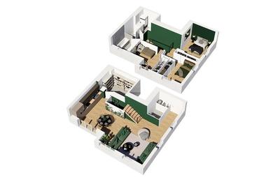 Maison - 106 m² - 4 pièces