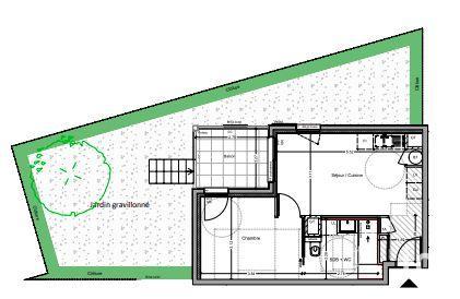 Appartement - 36 m² - 2 pièces