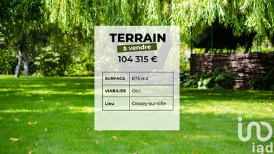 Terrain - 673 m²