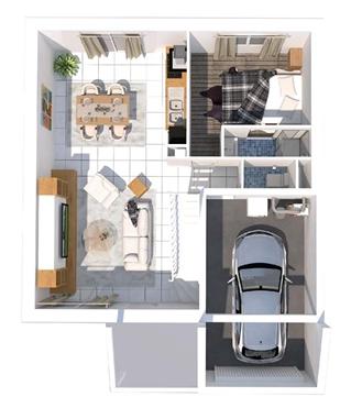 Maison - 99 m² - 6 pièces