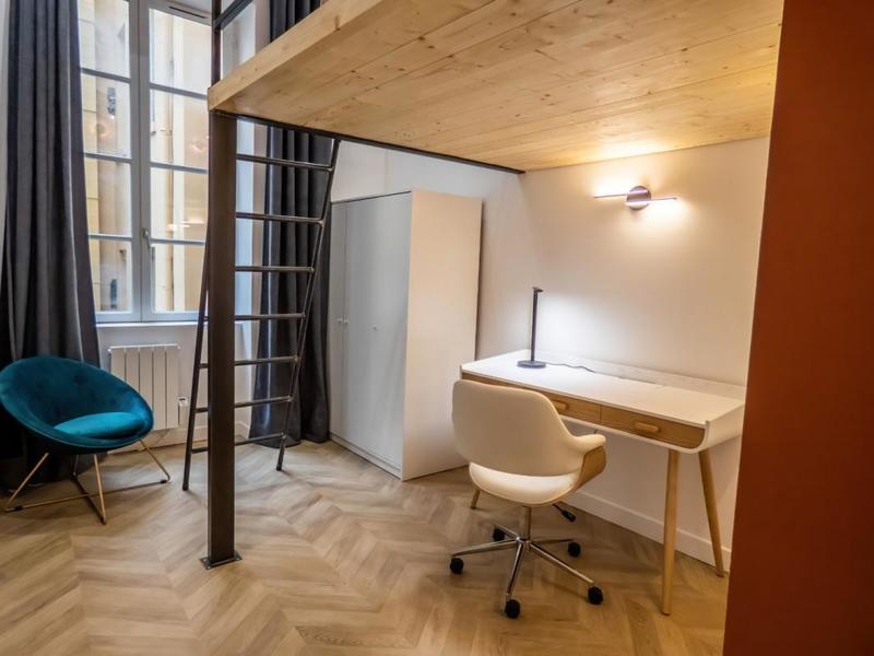 Chambre - 9 m² - 1 pièce