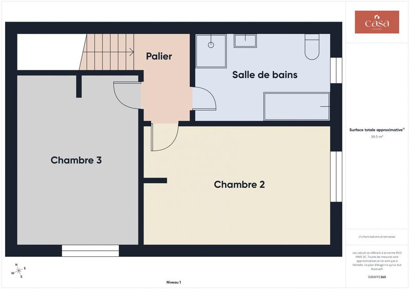 Maison contemporaine - 120 m² - 5 pièces