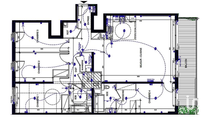 Appartement - 128 m² - 5 pièces