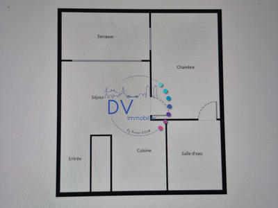 Appartement - 39 m² - 2 pièces