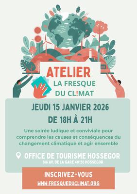 Atelier la Fresque du Climat - Comprendre le changement climatique pour Agir