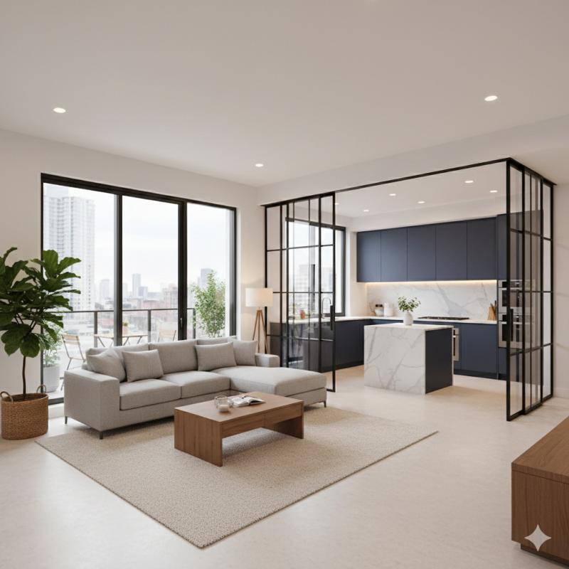 Appartement - 88 m² - 3 pièces