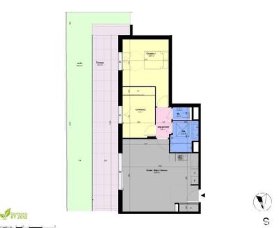 Appartement - 63 m² - 3 pièces