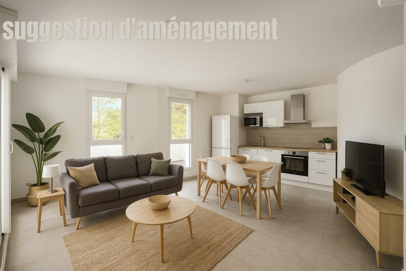 Appartement - 62 m² - 3 pièces