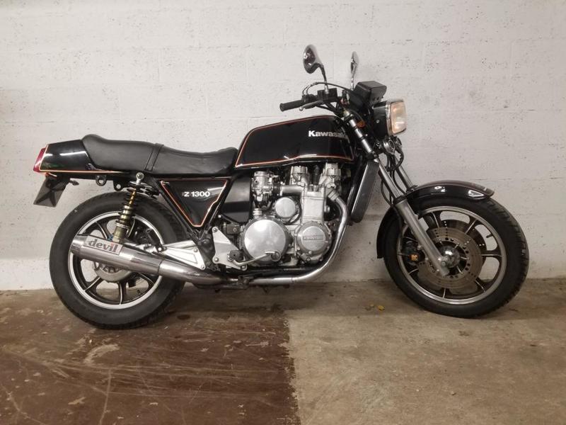 Kawasaki Z 1300 kawasaki noir 628