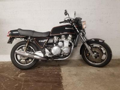 Kawasaki Z 1300 kawasaki noir 628