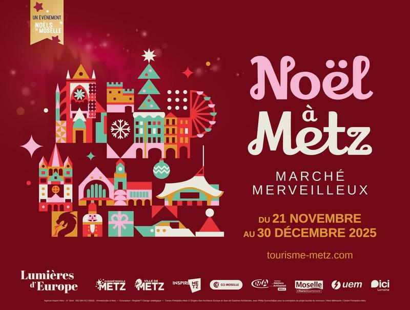 Marché de Noël à Metz - le village des traditions