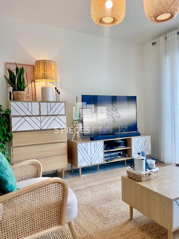 Appartement sur toit - 70 m² - 3 pièces