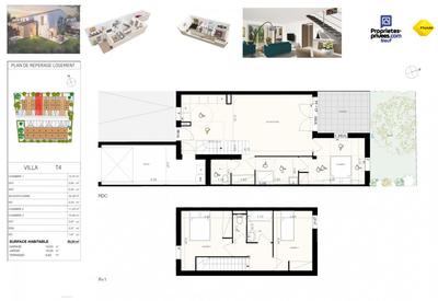 Maison - 85 m² - 4 pièces