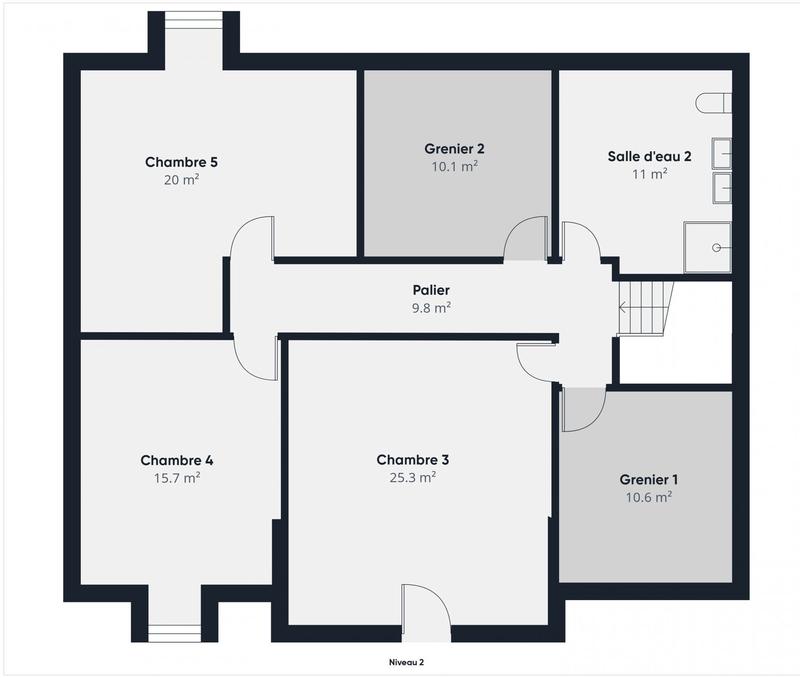 Maison - 228 m² - 9 pièces