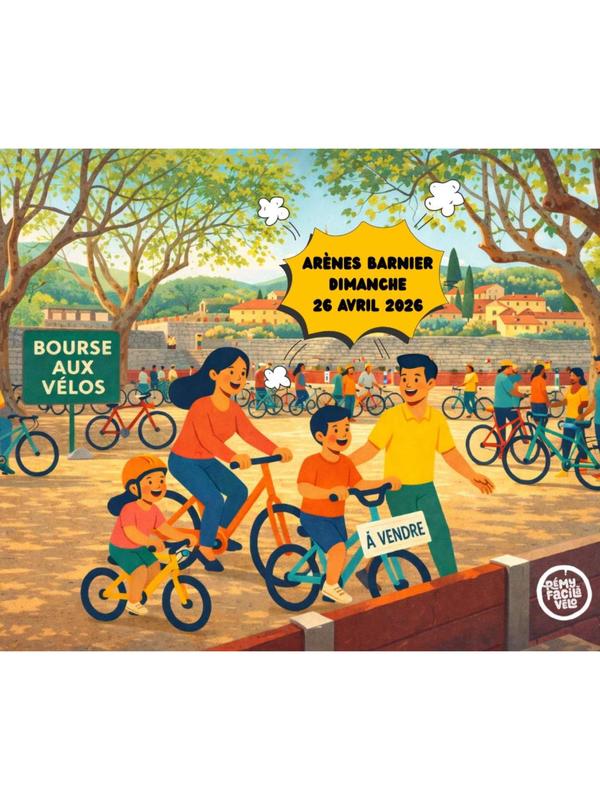 Bourse aux vélos à Saint-Rémy-de-Provence