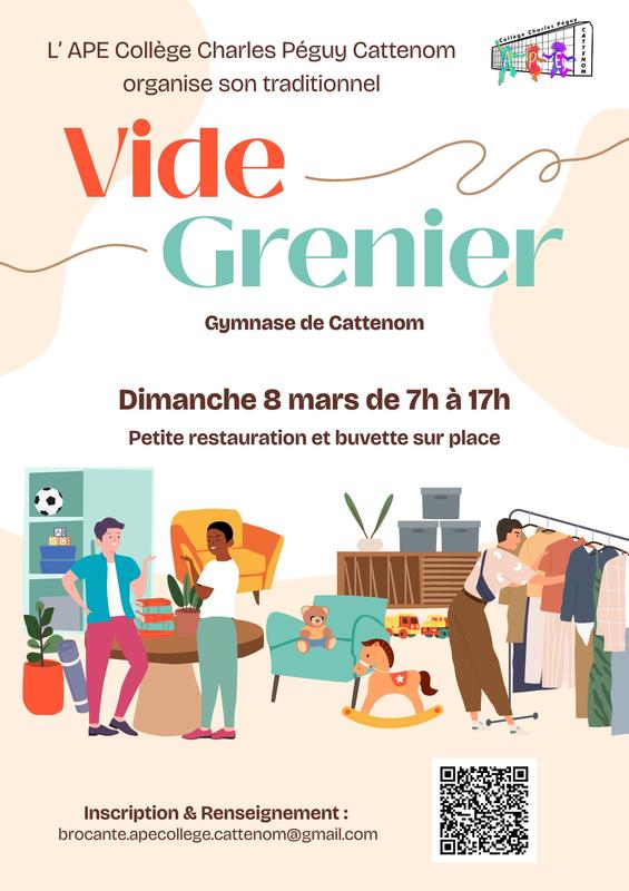 Brocante de l'Ape du collège