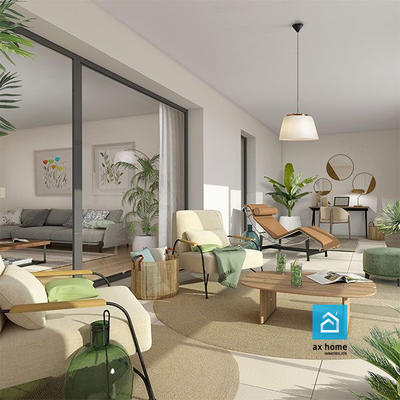 Appartement - 61 m² - 3 pièces