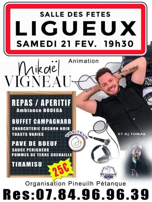 Repas par Pineuilh Pétanque