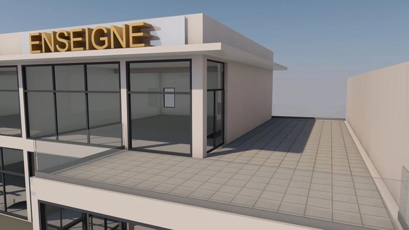 Local commercial - 261 m²