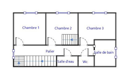 Maison - 86 m² - 4 pièces