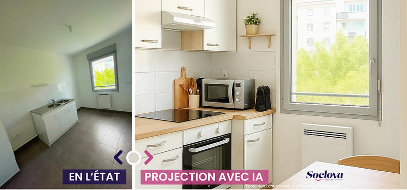 Appartement - 36 m² - 1 pièce