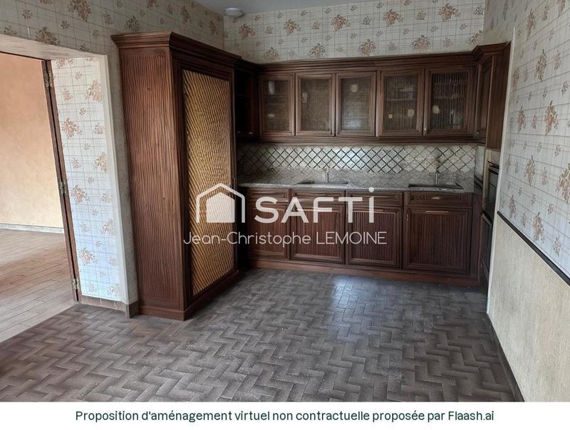 Maison - 125 m² - 6 pièces