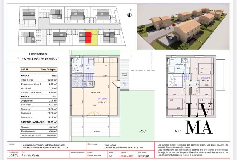 Maison - 81 m² - 4 pièces