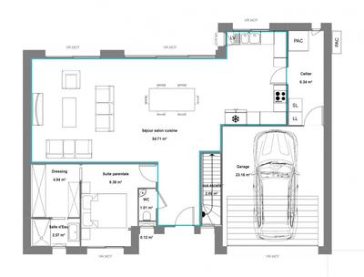 Maison - 163 m² - 5 pièces