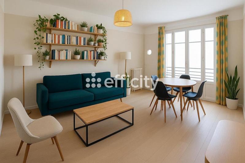 Appartement - 44 m² - 2 pièces