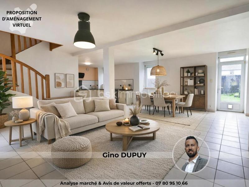 Maison - 108 m² - 5 pièces