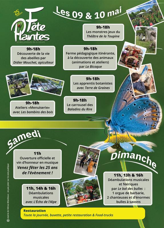 25e édition de la Fête des Plantes à Vétraz-Monthoux