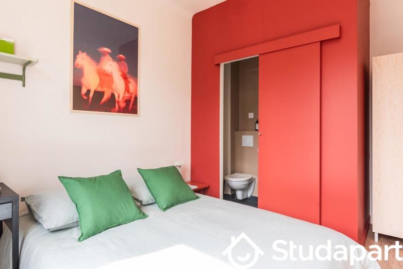 Chambre - 20 m² - 1 pièce