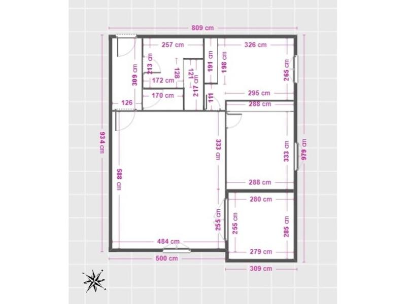 Appartement - 58 m² - 3 pièces