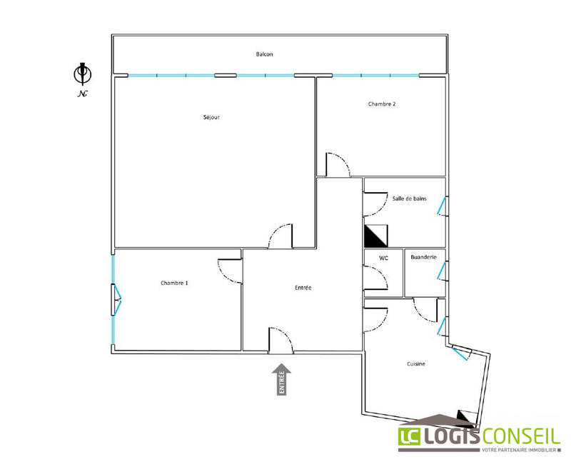 Appartement - 81 m² - 4 pièces