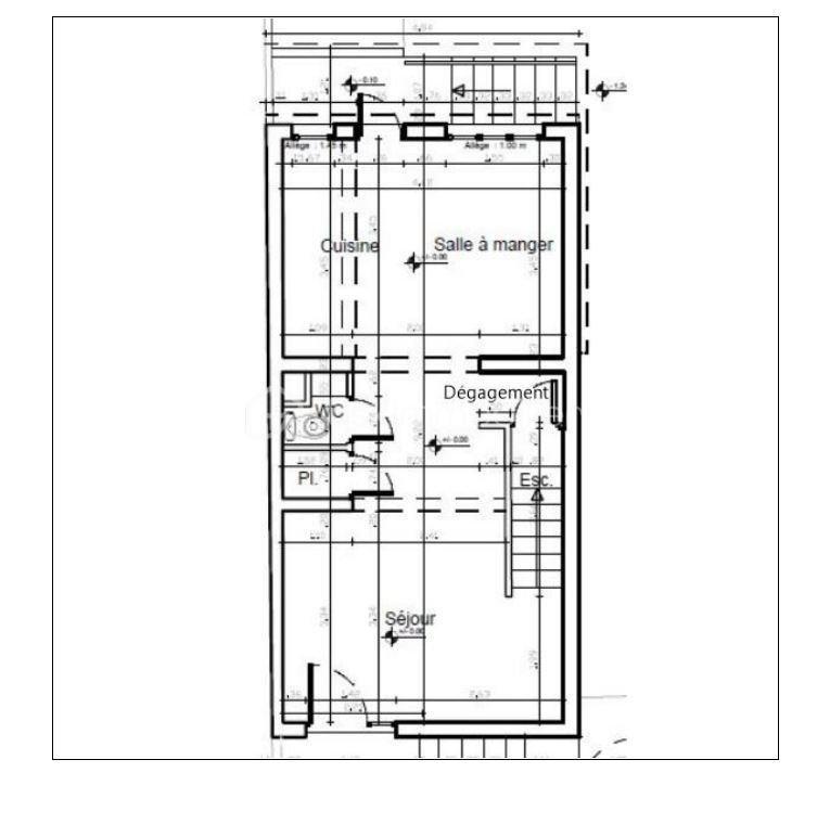 Maison ancienne - 74 m² - 3 pièces